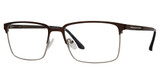 Global Optique Eyeglasses TF1128 MATTE BROWN