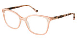 BETSEY JOHNSON Eyeglasses GLOW UP Tan/TAN