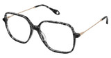 FYSH Eyeglasses FYSH 3717 BLACK MOSAIC/S400
