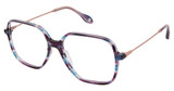 FYSH Eyeglasses FYSH 3717 EGGPLANT TURQUOISE/S407