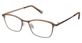 Kliik:denmark Eyeglasses K-746 BROWN GOLD/M202