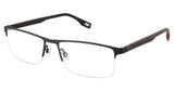 Evatik Eyeglasses EVATIK 9262 BLACK RED/M200