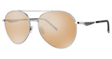 Vera Wang Eyeglasses Eboni Silver/SI