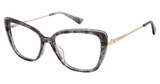 Nicole Miller Eyeglasses GRACE BAY GREY/GOLD/C03