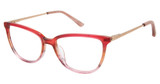 Nicole Miller Eyeglasses DORADO BEACH ROSE FADE/ROSE/C03