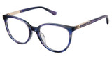 Nicole Miller Eyeglasses LUNA PURPLE/C02