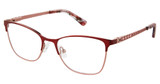 Nicole Miller Eyeglasses EMMA ROSE GOLD/C02