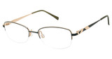 Aristar Eyeglasses AR 30822 Green/547