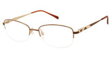 Aristar Eyeglasses AR 30822 Light Brown/573