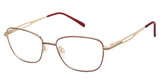 Aristar Eyeglasses AR 30821 Burgundy/517