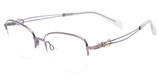 Line Art Eyeglasses XL 2169 Violet/VO
