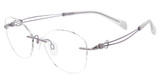 Line Art Eyeglasses XL 2170 Blue/BL