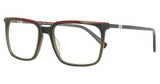 Takumi Eyeglasses TK1231 Crystal Black & Burgundy/90
