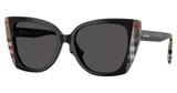 Burberry BE4393 MERYL BLACK/VINTAGE CHECK/405587