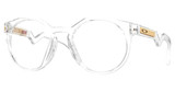 Oakley Frame Eyeglasses OX8139 HSTN RX POLISHED CLEAR/813905