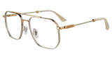 Police Eyeglasses VPLG82 Silver/Light Gold 0340