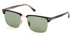 Tom Ford FT0997-H shiny black / green/01N