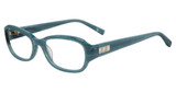 Jones New York Eyeglasses VJON791 Teal 0TEA