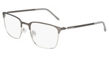 Flexon Eyeglasses FLEXON E1140 MATTE GUNMETAL/SILVER/072