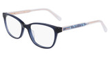 Nine West Eyeglasses NW5216 CRYSTAL NAVY/415