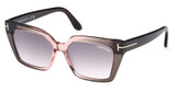 Tom Ford Eyeglasses FT1030 grey/other / gradient smoke/20G
