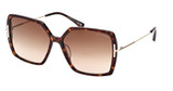 Tom Ford FT1039 dark havana / gradient brown/52F