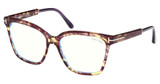 Tom Ford Eyeglasses FT5892-B coloured havana/055