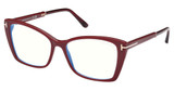 Tom Ford Eyeglasses FT5893-B shiny bordeaux/069