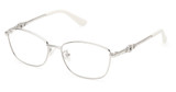 Guess? Eyeglasses GU2962-D shiny light nickeltin/010