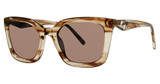 Vera Wang Eyeglasses Eileen Chiffon Horn/CF