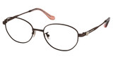 COACH Eyeglasses HC5153TD SHINY BROWN/9422
