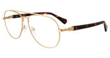 John Varvatos Eyeglasses VJV192 Antique Gold 0GOL