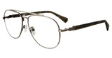 John Varvatos Eyeglasses VJV192 Antique Dark Gunmetal