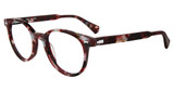 John Varvatos Eyeglasses VJV434 Burgundy Havana 0BUH