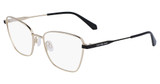 CK Jeans Eyeglasses CKJ23204 GOLD/ BLACK/722