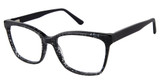 Isaac Mizrahi New York Eyeglasses IM 30069 Black/BK