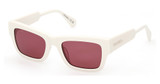 Max&Co. Eyeglasses MO0081 white / bordeaux/21S