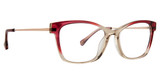 Trina Turk Eyeglasses Fay Merlot/MRL
