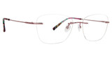 Totally Rimless Eyeglasses Cassinni(361) Lavender/LAV
