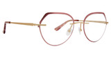 Totally Rimless Eyeglasses Visha(366) Gold/GLD