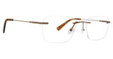 Totally Rimless Eyeglasses Odyssey(364) Brown/BRN