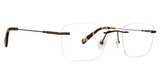 Totally Rimless Eyeglasses Odyssey(364) Dark Green/DKG