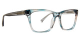 Badgley Mischka Eyeglasses Sandrine Azure/AZR