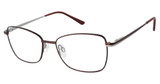 Aristar Eyeglasses AR 18442 Burgundy/517