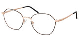 Eco Eyeglasses CHIA BLACK/ROSE GOLD/BRGD