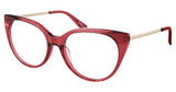 Derek Lam Eyeglasses HOLLIE PLUM CRYSTAL/PLUM