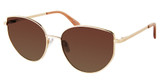 Derek Lam Eyeglasses KIRBY GOLD PINK/GLDPK