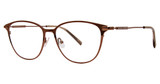 Vera Wang Eyeglasses Tanya Chestnut/CS
