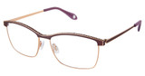 FYSH Eyeglasses FYSH 3723 EGGPLANT ROSE GOLD/M207