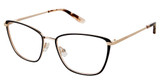 Juicy Couture Eyeglasses JU 243/G MTT BLACK/0003